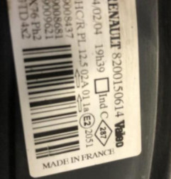 Optique avant principal gauche (feux)(phare) RENAULT KANGOO 1 Photo n°6