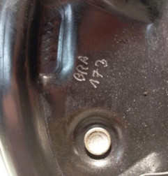 Tambour arriere gauche RENAULT CLIO 5