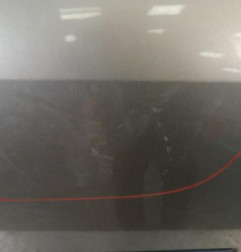Porte arriere gauche RENAULT CLIO 3 Photo n°3