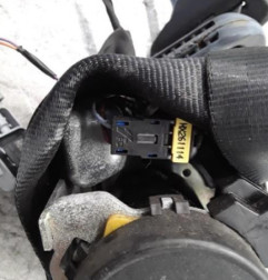Ceinture avant gauche RENAULT CLIO 4 Photo n°3
