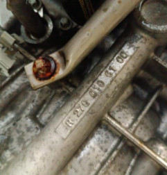 Moteur MERCEDES CLASSE A 176 Photo n°7
