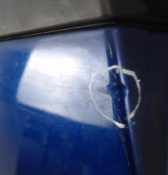 Pare choc arriere SEAT IBIZA 2