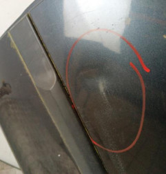 Porte arriere gauche RENAULT CLIO 3