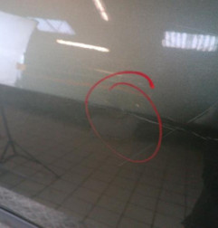 Porte arriere gauche RENAULT MODUS