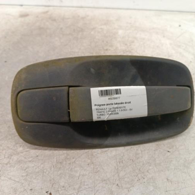 Poignee porte laterale droit RENAULT TRAFIC 2