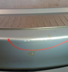 Pare choc arriere OPEL INSIGNIA 1 Photo n°3