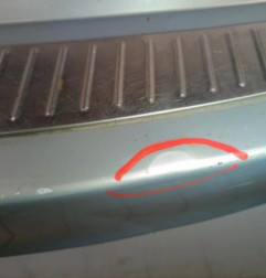 Pare choc arriere OPEL INSIGNIA 1 Photo n°4