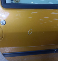 Porte avant droit RENAULT TWINGO 1 Photo n°3