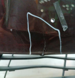 Pare choc avant OPEL ASTRA K Photo n°3