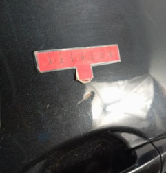 Porte arriere gauche TOYOTA AURIS 1 Photo n°3