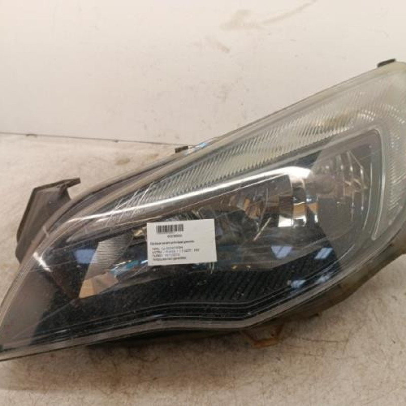 Optique avant principal gauche (feux)(phare) OPEL ASTRA J