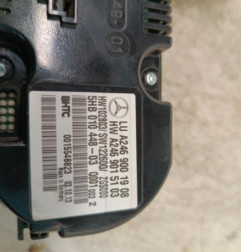 Commande chauffage MERCEDES CLASSE A 176 Photo n°3