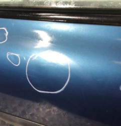 Porte arriere droit RENAULT CLIO 2 Photo n°4