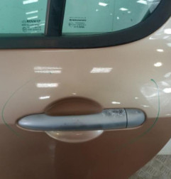 Porte arriere gauche RENAULT MODUS Photo n°3