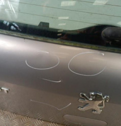 Malle/Hayon arriere PEUGEOT 307