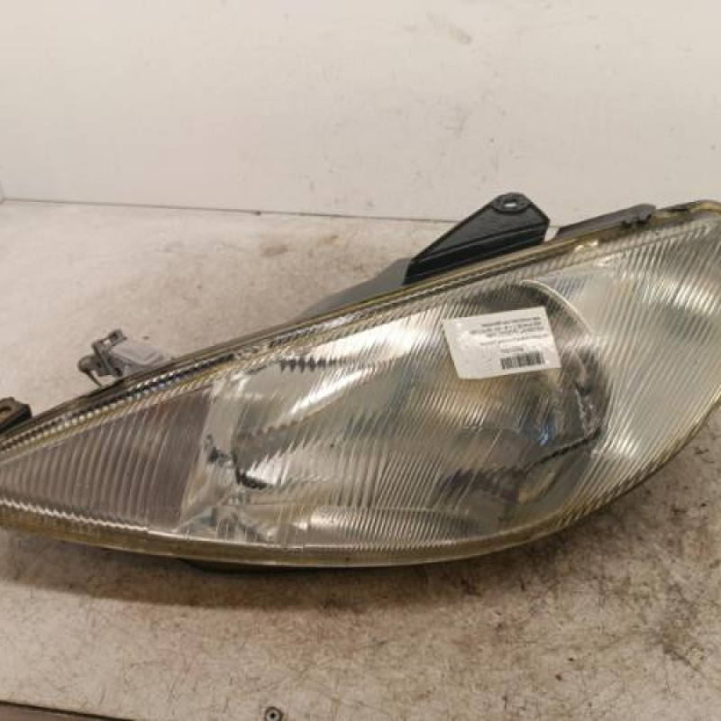 Optique avant principal gauche (feux)(phare) PEUGEOT 206