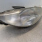 Optique avant principal droit (feux)(phare) PEUGEOT 206