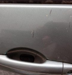 Porte avant gauche RENAULT SCENIC 2 Photo n°4