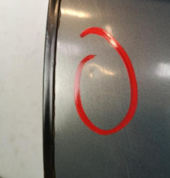 Porte avant droit RENAULT SCENIC 2 Photo n°3