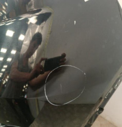 Pare choc arriere HONDA CIVIC 8 Photo n°4