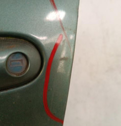 Porte avant gauche RENAULT SCENIC 2 Photo n°3