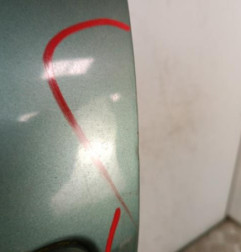 Porte avant gauche RENAULT SCENIC 2 Photo n°4