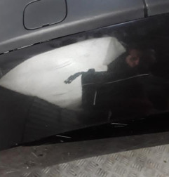 Pare choc arriere RENAULT MEGANE 2 Photo n°4