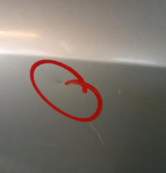 Porte arriere gauche RENAULT LAGUNA 2
