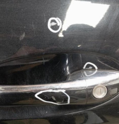 Porte avant gauche MERCEDES CLASSE B 245 Photo n°3