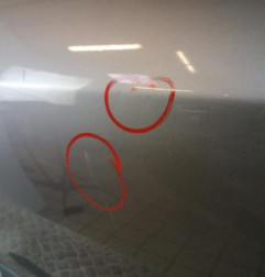Porte arriere gauche RENAULT MEGANE 3