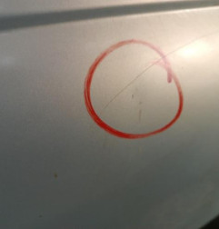 Porte arriere droit RENAULT SCENIC 1