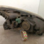 Optique avant principal gauche (feux)(phare) RENAULT GRAND SCENIC 2