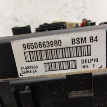 Boitier servitude moteur (BSM) PEUGEOT 206