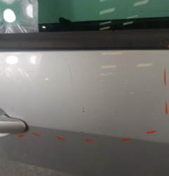 Porte laterale gauche PEUGEOT 807