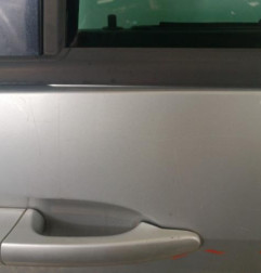 Porte laterale gauche PEUGEOT 807 Photo n°3