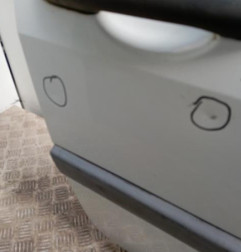 Porte avant droit RENAULT MEGANE 2 Photo n°4