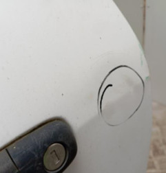 Porte avant gauche PEUGEOT 307 Photo n°11