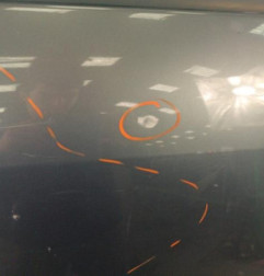 Porte arriere gauche RENAULT SCENIC 2 Photo n°3