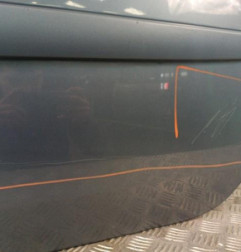 Porte arriere gauche RENAULT SCENIC 2 Photo n°4