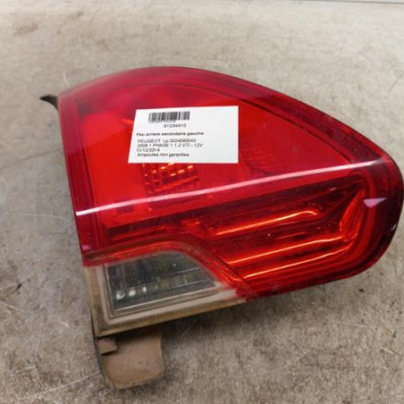 Feu arriere secondaire gauche (feux) PEUGEOT 2008 1