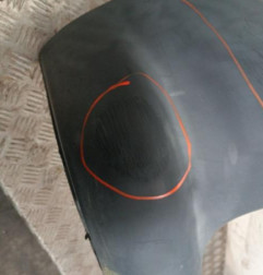 Pare choc arriere RENAULT KANGOO 1 Photo n°4