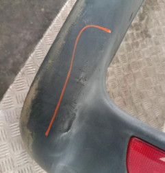 Pare choc arriere RENAULT KANGOO 1 Photo n°5