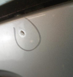 Porte arriere droit FORD FIESTA 5