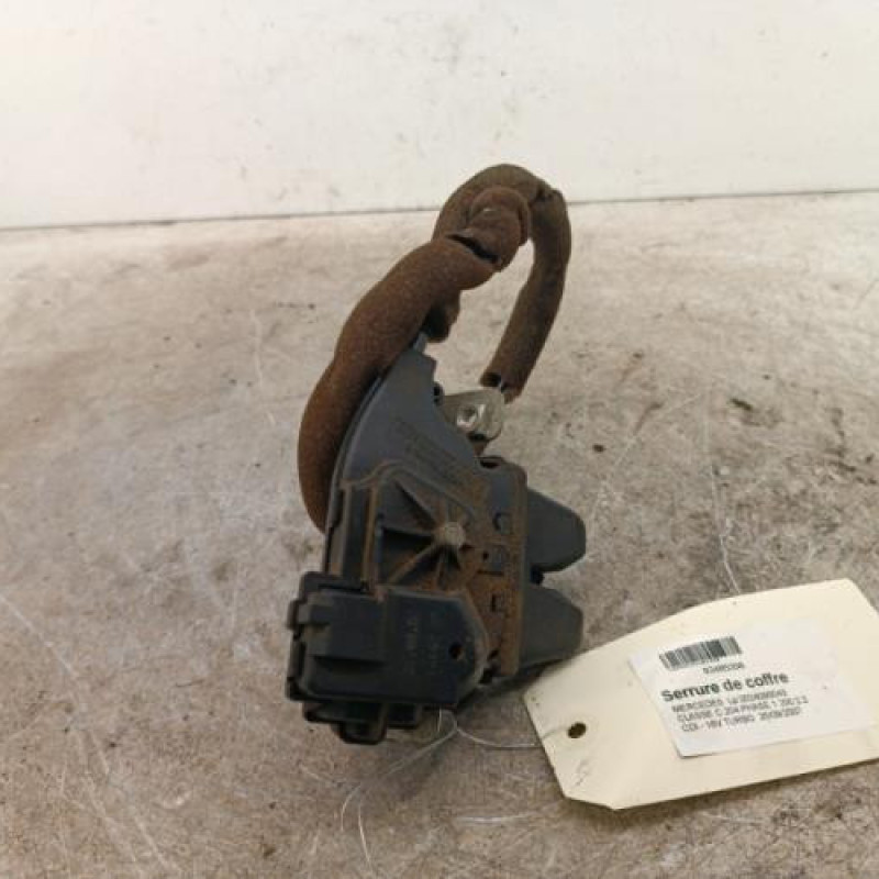 Serrure de coffre MERCEDES CLASSE C 204 Serrure de coffre MERCEDES CLASSE C 204