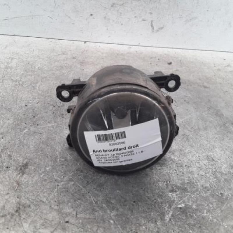 Anti brouillard droit (feux) RENAULT GRAND SCENIC 2 Anti brouillard droit (feux) RENAULT GRAND SCENIC 2