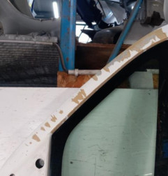 Porte avant gauche FIAT DUCATO 3 Photo n°4