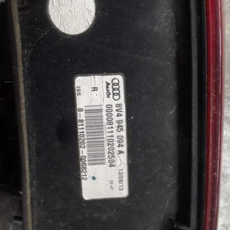 Feu arriere secondaire droit (feux) AUDI A3 3