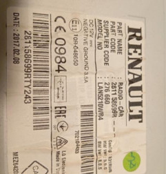 Afficheur RENAULT CLIO 4 Photo n°3
