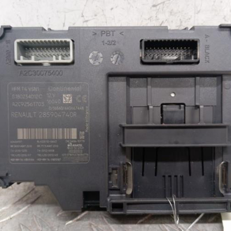 Lecteur de carte (neiman) RENAULT CLIO 4 Lecteur de carte (neiman) RENAULT CLIO 4