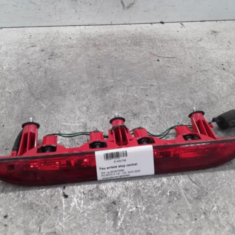 Feu arriere stop central KIA PICANTO 3 Feu arriere stop central KIA PICANTO 3